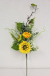 SS134641 YELLOW 29" SUNFLOWER/EUC BRANCH YELLOW