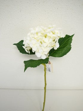 SS193013 WHITE 20" HYDRANGEA STEM