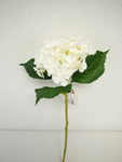 SS193013 WHITE 20" HYDRANGEA STEM