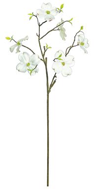 J5440-C DOGWOOD SPRAY 33" CREAM