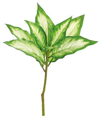 JFL5546-GC NATURAL TOUCH EVERGREEN PLANT 16" GREEN/CREAM