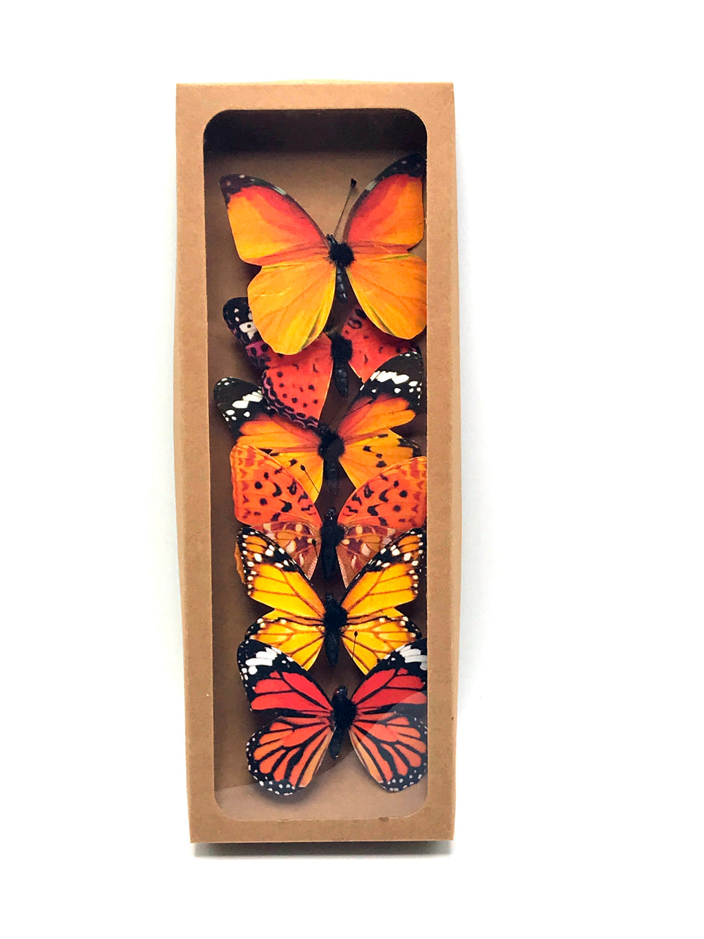 K506 3" FABRIC BUTTERFLY BOX OF 6